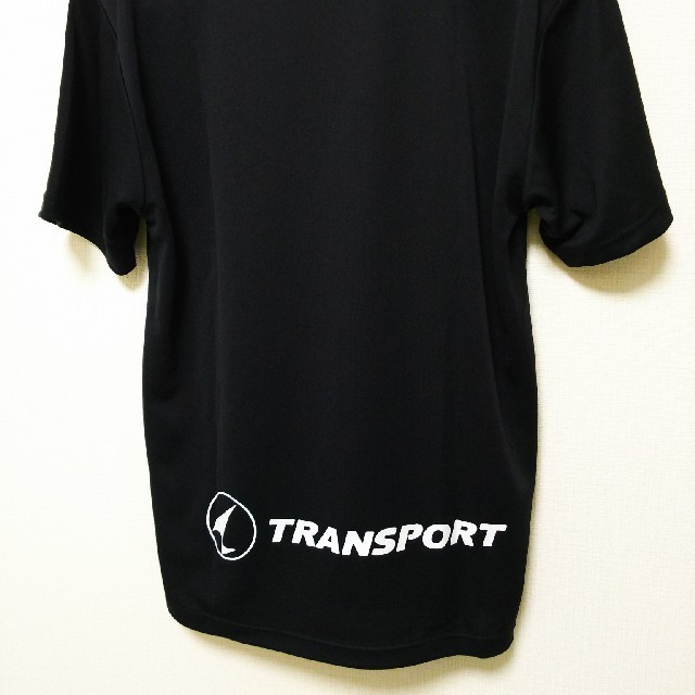 GDC(ジーディーシー)の【新品未使用】TRANSPORT（FCTRANSPORT）サークルロゴ黒Ｌサイズ メンズのトップス(Tシャツ/カットソー(半袖/袖なし))の商品写真