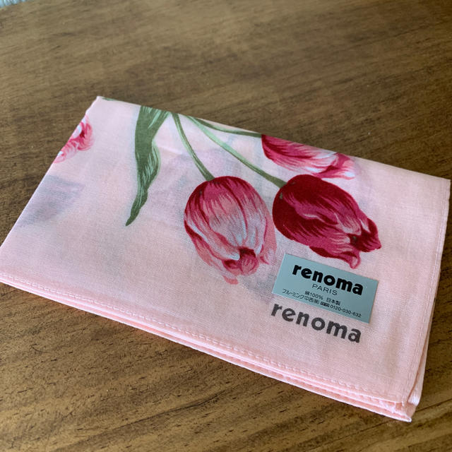 RENOMA(レノマ)のレノマ＊ハンカチ＊新品未使用 レディースのファッション小物(ハンカチ)の商品写真