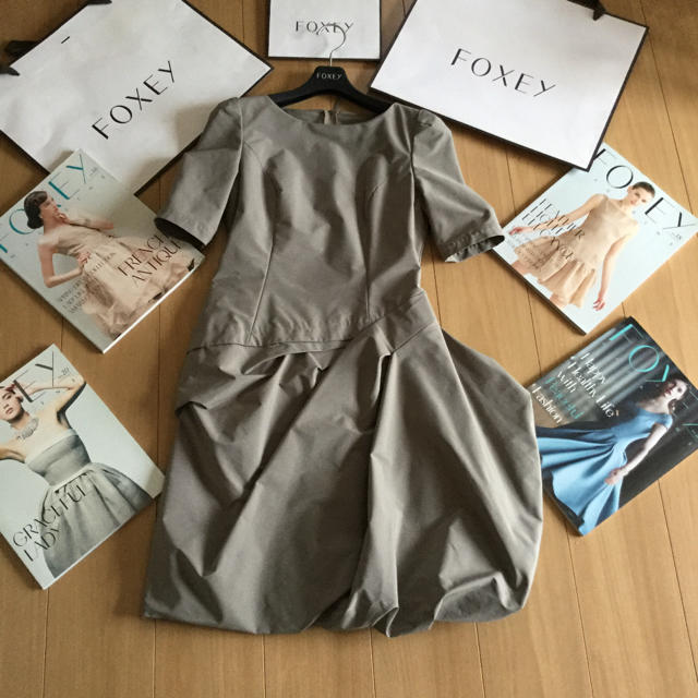 ♡美品♡フォクシー バルーンワンピース - library.iainponorogo.ac.id