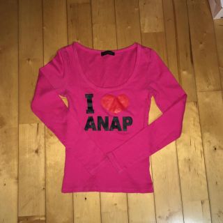 アナップ(ANAP)のANAP♡ロンＴ(Tシャツ(長袖/七分))