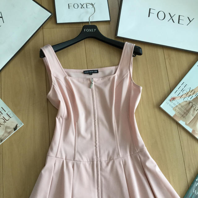 FOXEY - ♡FOXEY ジップアップバルーンワンピース♡の通販 by なつ♡'s