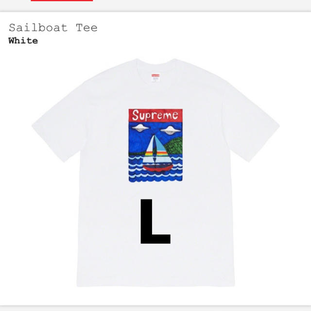 supreme  Sailboat Tee Ｌサイズ