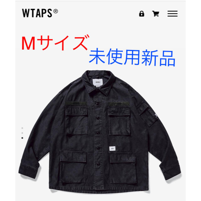 WTAPS JUNGLE LS 01 /SHIRT. COTTON.SATINミリタリージャケット