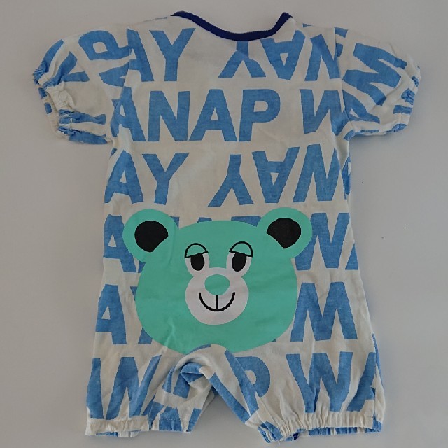 ANAP(アナップ)のANAP ロンパース 70㌢ キッズ/ベビー/マタニティのベビー服(~85cm)(ロンパース)の商品写真