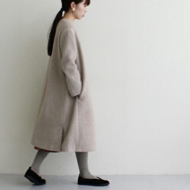 l'atelier du savon(アトリエドゥサボン)のyuni♡完売ラムカシミヤコート レディースのジャケット/アウター(ロングコート)の商品写真