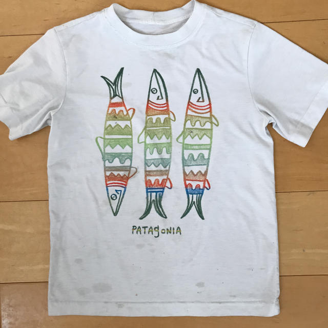 patagonia(パタゴニア)のパタゴニア  キッズ　Tシャツ　130〜140 キッズ/ベビー/マタニティのキッズ服男の子用(90cm~)(Tシャツ/カットソー)の商品写真