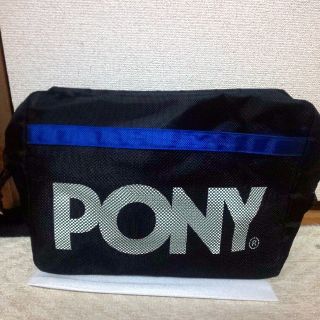 ポニー(PONY)のショルダーバック PONY ☆大容量☆(ショルダーバッグ)