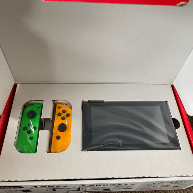 Nintendo Switch(ニンテンドースイッチ)のニンテンドースイッチ　新型　カスタマイズモデル　新品 エンタメ/ホビーのゲームソフト/ゲーム機本体(家庭用ゲーム機本体)の商品写真