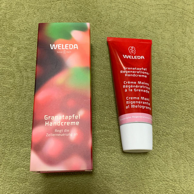 WELEDA(ヴェレダ)の★未使用品★ ヴェレダ　ざくろのハンドクリーム　50mg コスメ/美容のボディケア(ハンドクリーム)の商品写真