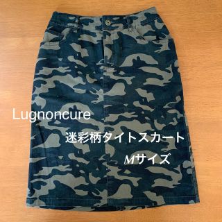 テチチ(Techichi)のLugnoncure 迷彩タイトスカート　M(ひざ丈スカート)