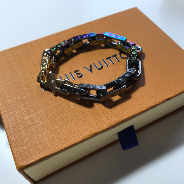 Louis Vuitton ブラスレ チェーン モノグラム カラーズM68242 | フリマアプリ ラクマ