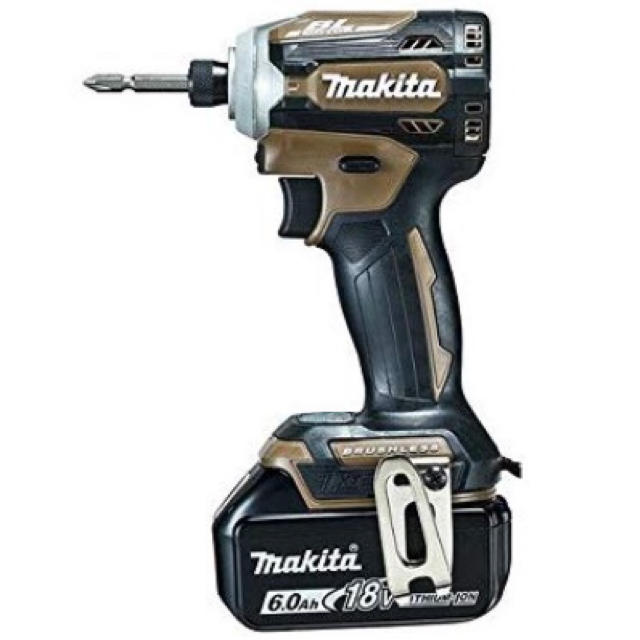 Makita(マキタ)のマキタ18VインパクトドライバTD171DGXABオーセンテックブラウン スポーツ/アウトドアの自転車(工具/メンテナンス)の商品写真