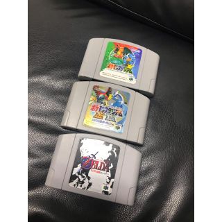 ニンテンドウ64(NINTENDO 64)のニンテンドー64 ポケモンスタジアム 2本セット(家庭用ゲームソフト)