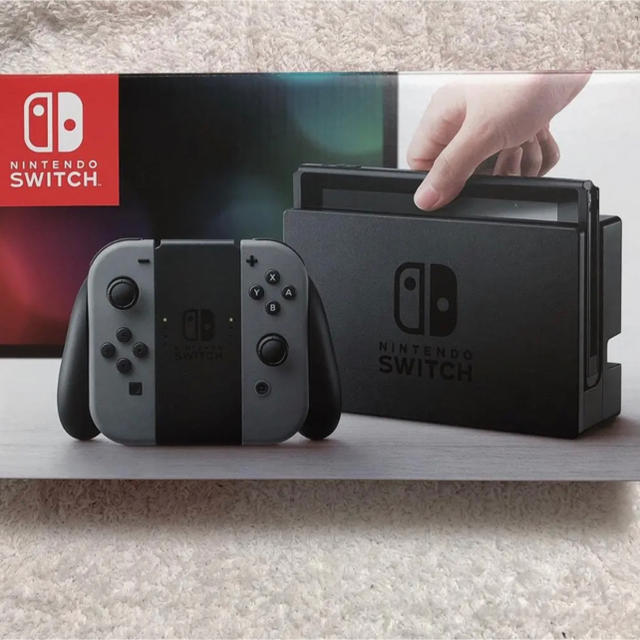 任天堂  【新モデル】Nintendo Switch 本体【グレー】新品未開封