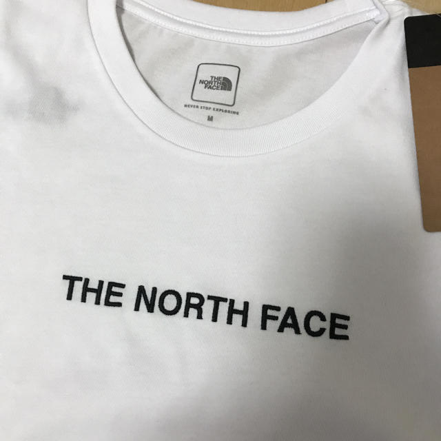 【新品未使用】ノースフェース Logo Embroidered Teeレディース 3