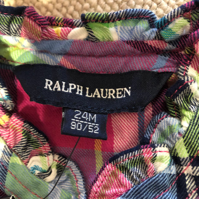 Ralph Lauren(ラルフローレン)のラルフローレン ★チュニックシャツ90cm キッズ/ベビー/マタニティのキッズ服女の子用(90cm~)(Tシャツ/カットソー)の商品写真