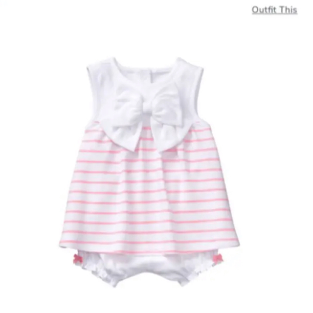 GYMBOREE(ジンボリー)のJanie and Jack セットアップ　24month キッズ/ベビー/マタニティのキッズ服女の子用(90cm~)(ワンピース)の商品写真