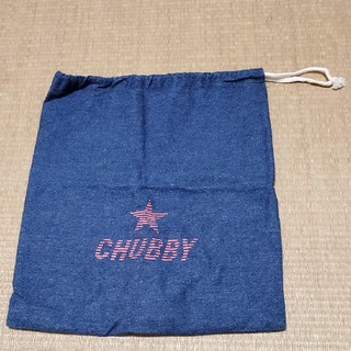チャビーギャング(CHUBBYGANG)の未使用チャビーギャングデニム巾着(その他)
