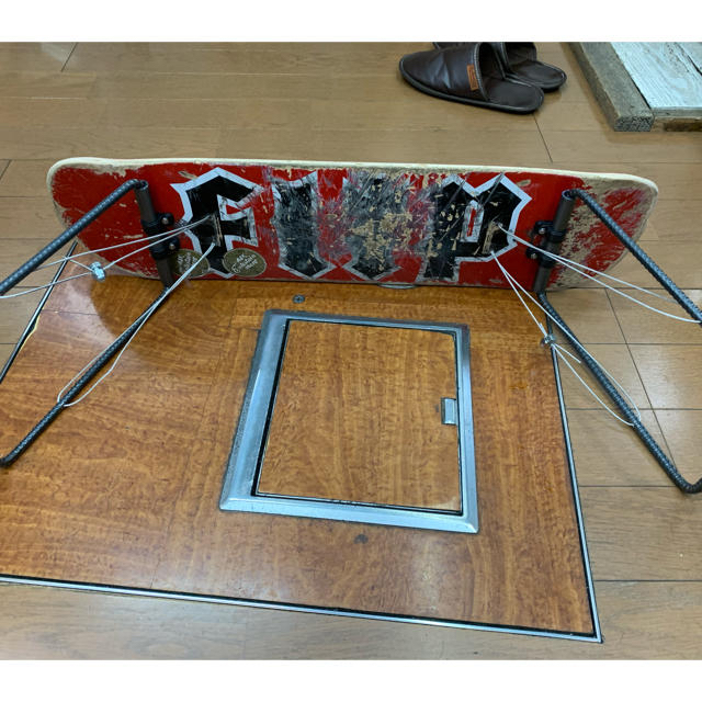 スケボー サイド テーブル アウトドアテーブル