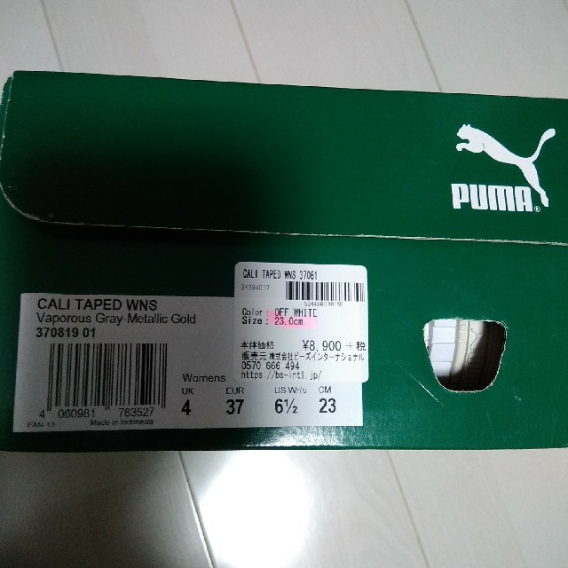 PUMA　スニーカー　CALI TAPED WMNS