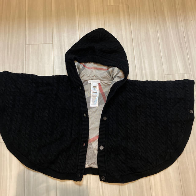 BURBERRY(バーバリー)のBurberry ポンチョ　X(18M-3Y) キッズ/ベビー/マタニティのキッズ服男の子用(90cm~)(ジャケット/上着)の商品写真