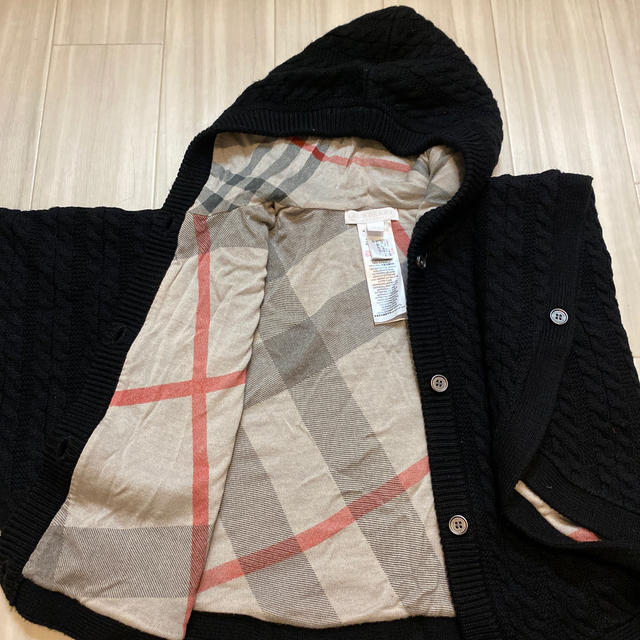 BURBERRY(バーバリー)のBurberry ポンチョ　X(18M-3Y) キッズ/ベビー/マタニティのキッズ服男の子用(90cm~)(ジャケット/上着)の商品写真