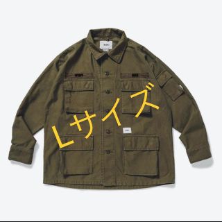 ダブルタップス(W)taps)のWTAPS JUNGLE LS 01 SHIRT OLIVE DRAB Lサイズ(シャツ)