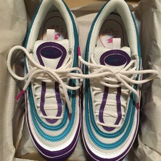 ナイキ(NIKE)のNIKE☆エアマックス97☆パープル(スニーカー)