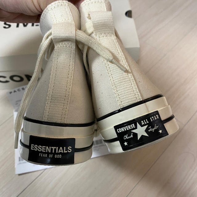 FEAR OF GOD(フィアオブゴッド)の新品未使用Essentials converse コンバースUS9 メンズの靴/シューズ(スニーカー)の商品写真