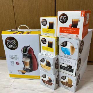 ネスレ(Nestle)の《新品・未開封》ネスカフェ  ドルチェグスト  本体　ジェニオ2+カプセル18箱(コーヒーメーカー)