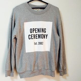 オープニングセレモニー(OPENING CEREMONY)のオープニングセレモニー ロゴスウェット(トレーナー/スウェット)