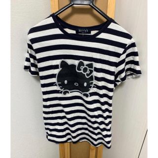 ヨウジヤマモト(Yohji Yamamoto)の【ラスト1点】最終値下げ☆ヨウジヤマモト×ハローキティ　コラボTシャツ(Tシャツ(半袖/袖なし))