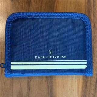 ナノユニバース(nano・universe)の【値下げ】ナノユニバース　グルーミングキット　トラベルポーチ　爪切り　耳かき(旅行用品)