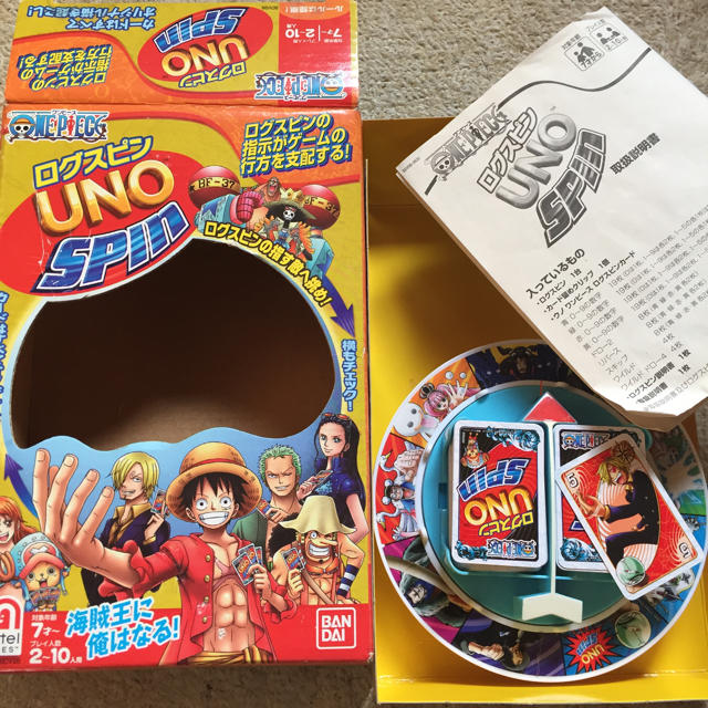 BANDAI(バンダイ)のワンピース UNO カードゲーム  バンダイ ONE PIECE エンタメ/ホビーのテーブルゲーム/ホビー(トランプ/UNO)の商品写真