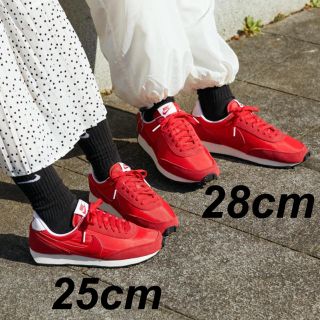 ナイキ(NIKE)のNIKE DAYBREAK ユニバーシティレッド(スニーカー)