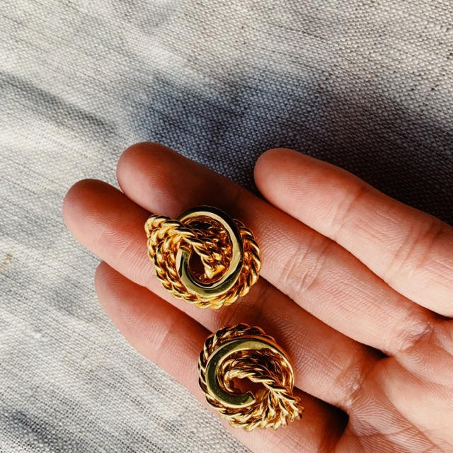 Ron Herman(ロンハーマン)のNo309 US vintage earring Monet  デットストック レディースのアクセサリー(イヤリング)の商品写真