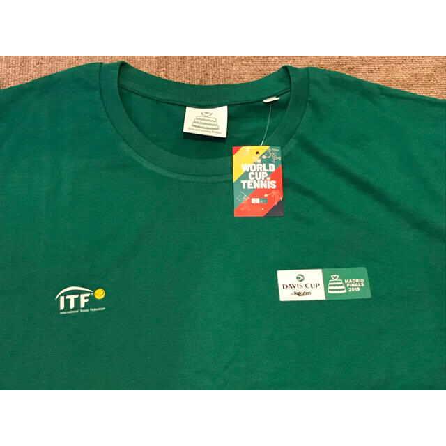 YONEX(ヨネックス)の2019 Davis Cup(デビスカップ)オフィシャル  T-シャツ スポーツ/アウトドアのテニス(ウェア)の商品写真