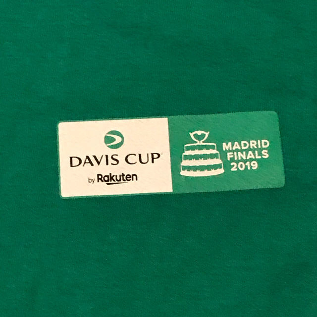 YONEX(ヨネックス)の2019 Davis Cup(デビスカップ)オフィシャル  T-シャツ スポーツ/アウトドアのテニス(ウェア)の商品写真