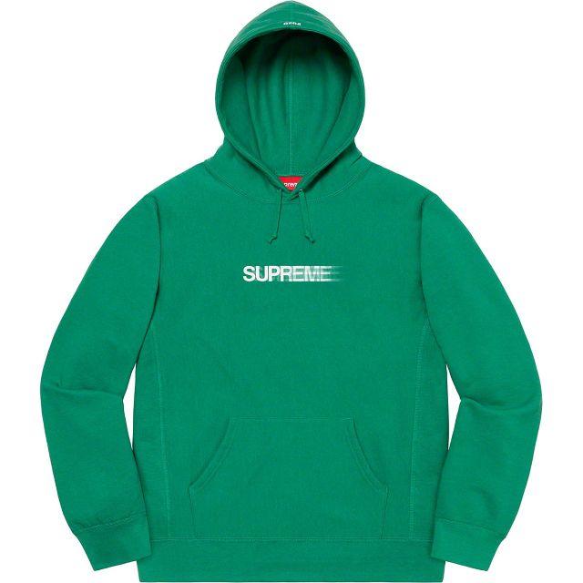 Medium状態M Supreme Motion Logo Hooded Sweatshirt