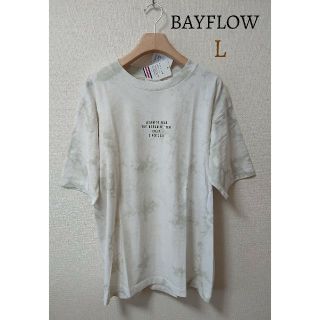 ベイフロー(BAYFLOW)の新品 ベイフロー BAYFLOW タイダイ ロゴ クルーネック Tシャツ 半袖(Tシャツ/カットソー(半袖/袖なし))