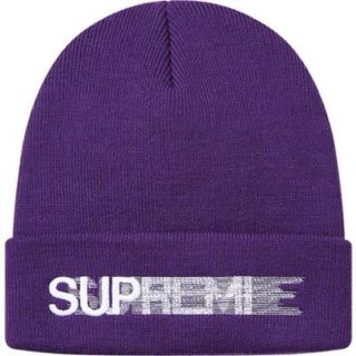 シュプリーム(Supreme)のSupreme motion logo beanie シュプリーム(ニット帽/ビーニー)