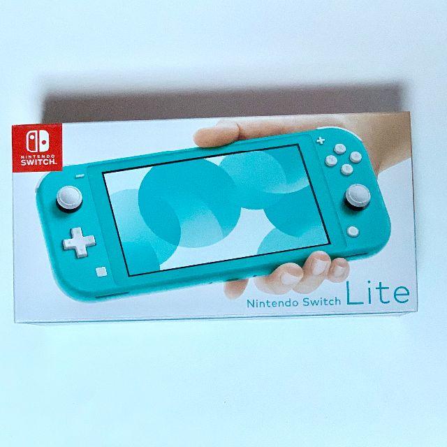 nintendo switch lite ターコイズ　本体　☆