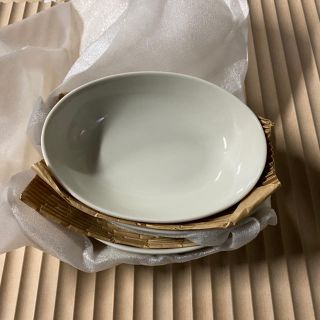 ムジルシリョウヒン(MUJI (無印良品))の無印良品 楕円皿(小)8枚セット 新品未使用 MUJI(食器)