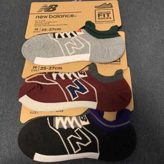 ニューバランス(New Balance)のニューバランス スニーカー フィットソックス 3点(ソックス)