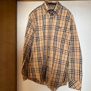 バーバリーブラックレーベル(BURBERRY BLACK LABEL)の【美品】バーバリーブラックレーベル　バーバリーチェックシャツ(シャツ)