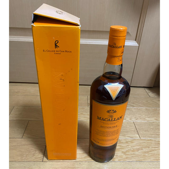 新品安い 新品希少ザ・マッカラン エディション No2 The Macallanの通販 by キタキツネ's shop|ラクマ 国産大得価