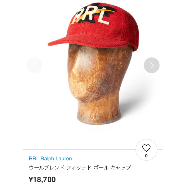 RRL(ダブルアールエル)のRRL  キャップ メンズの帽子(キャップ)の商品写真