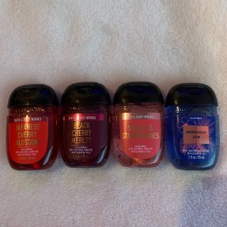 バスアンドボディーワークス(Bath & Body Works)のbath&body works ハンドサニタイザー　4個セット(アルコールグッズ)