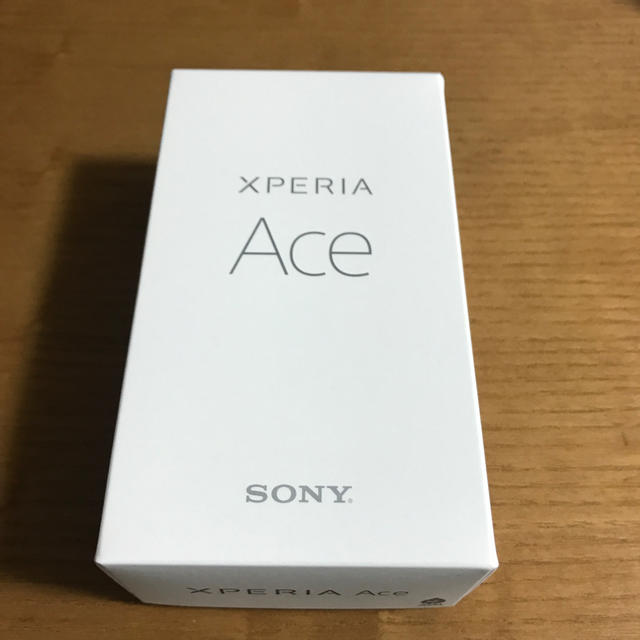 XPERIA Ace simフリー モバイル対応 sony 新品　ホワイトスマートフォン/携帯電話