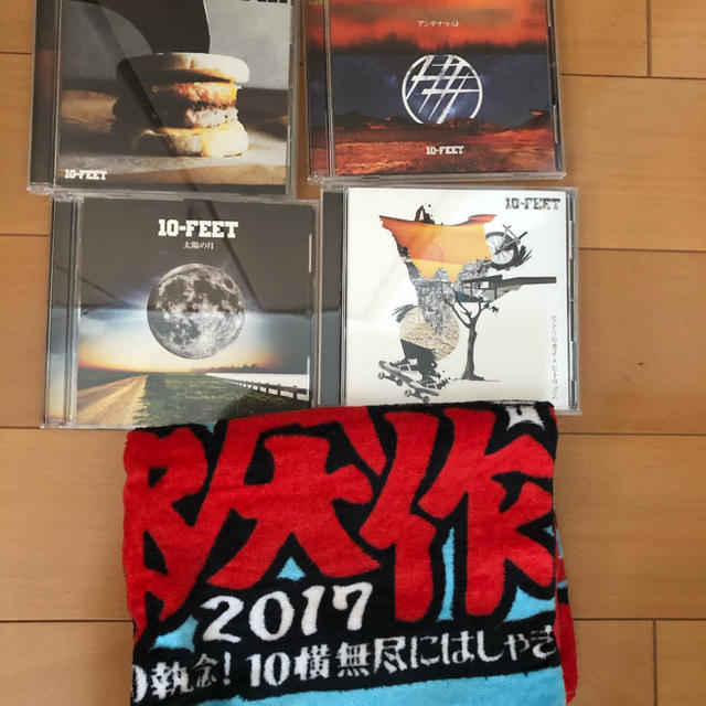 10-feet CD&タオルセット エンタメ/ホビーのCD(ポップス/ロック(邦楽))の商品写真